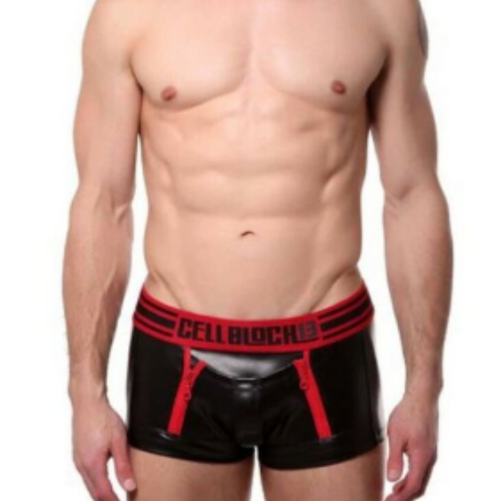 CellBlock13 Red Octane Jock Trunk **NEW**
